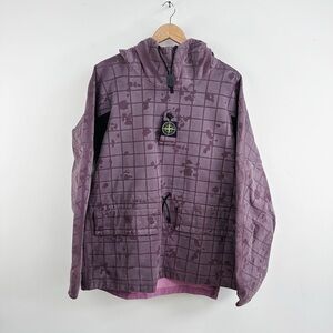 Stone Island Tela Flock-TC Ghillie Laser Camo Hooded Jacket - Brand New